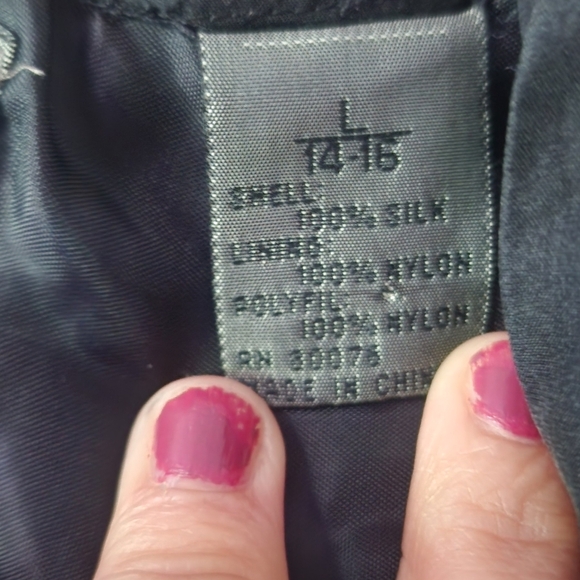 Gray Quilted Vest with Stand-Up Collar - Picture 4 of 4